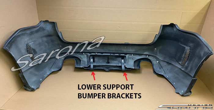 Custom Dodge Durango  SUV/SAV/Crossover Rear Lip/Diffuser (2021 - 2024) - $980.00 (Part #DG-040-RA)